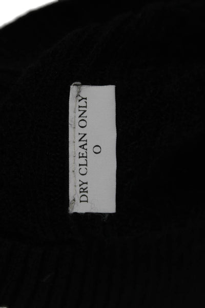 Bobby Jones Mens Black Baby Alpaca Collared Pullover Sweater Size XL