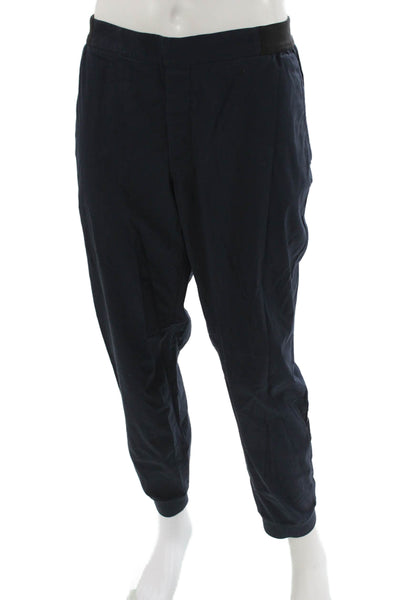 Kit And Ace Mens Jogger Pants Dark Blue Cotton Fall Inseam 32 Size 36