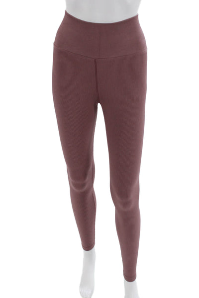 Spiritual Gangster Women Ankle Jeggings Brown Size XS