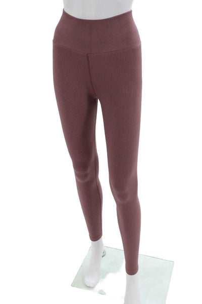 Spiritual Gangster Women Ankle Jeggings Brown Size XS