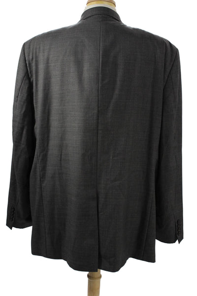 Lauren Ralph Lauren Mens Dark Gray Suit Jacket Big & Tall Size 48