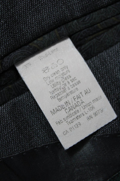 Lauren Ralph Lauren Mens Dark Gray Suit Jacket Big & Tall Size 48