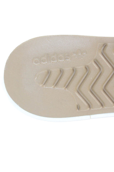 Adidas Womens Animal Print High Top Platform Sneakers Green Size 7