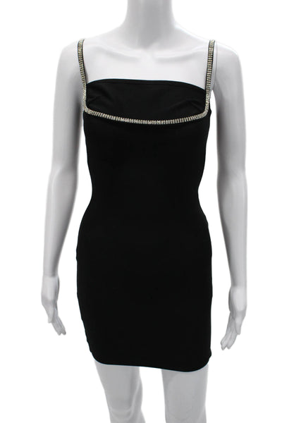 Superdown Women Bodycon Mini Dress Black Size 2XS