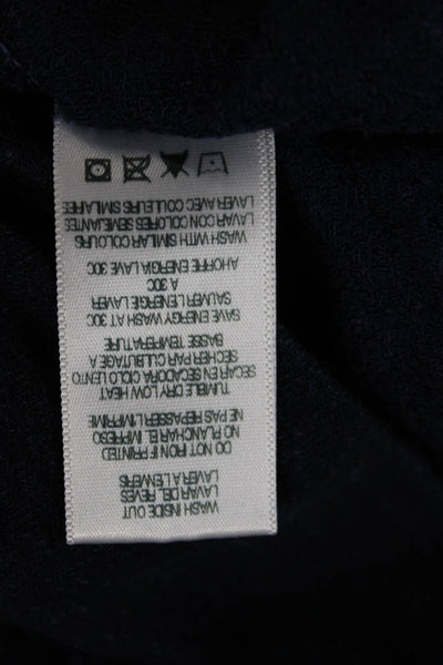 Sundry Womens Dark Blue Graphic Pullover Sweatshirt Size 1