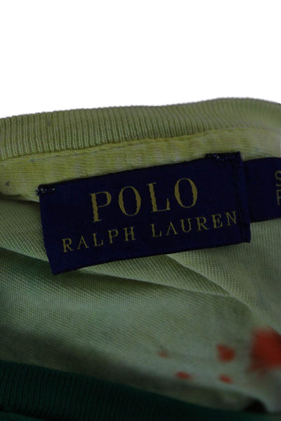 Polo Ralph Lauren Women Multi-Color T-Shirt Short Sleeve Size S