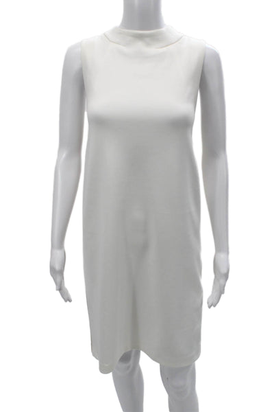 W118 By Walter Baker Womens White Shift Dress Knee-Length Size M
