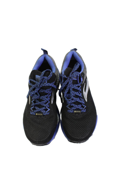 Brooks Womens Two-Toned Low Top Running Sneakers Black Size 6