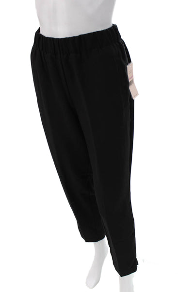 Nanette Nanette Lepore Womens Black Cropped Ankle Pants Size 10