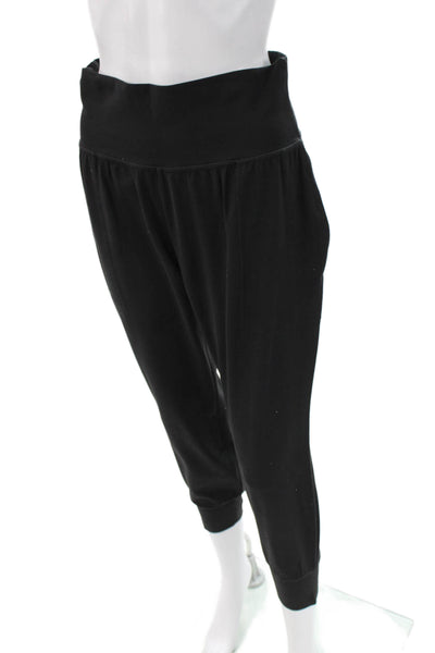 Athleta Women Jogger Pants Black Petites Size PM