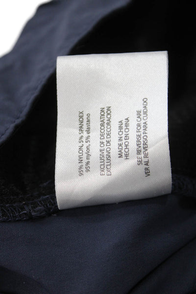 Eddie Bauer Mens Dark Blue Outdoor Nylon Spandex Button Pants Size 38
