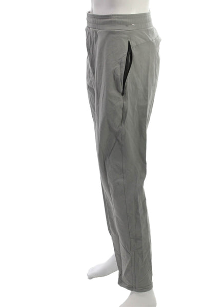 Public Rec Mens Jogger Sweatpants Gray Zip Size M