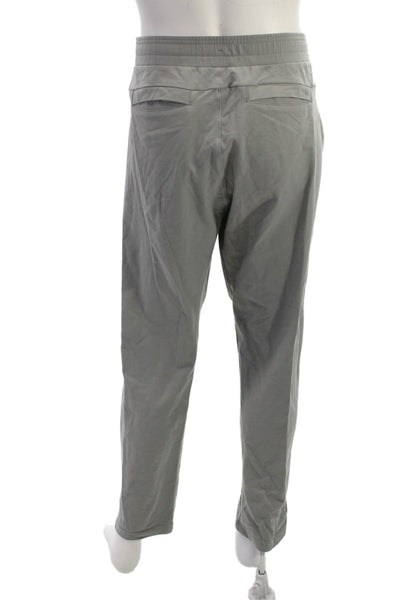Public Rec Mens Jogger Sweatpants Gray Zip Size M
