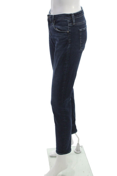 AG Adriano Goldschmied Women Ankle Skinny Jeans Dark Blue Size 27