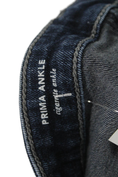 AG Adriano Goldschmied Women Ankle Skinny Jeans Dark Blue Size 27