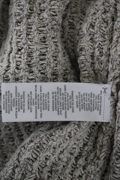 Joie Womens Beige Cardigan Long Sleeve Solid Cotton Blend Size XS