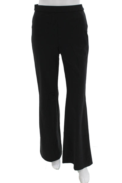 Theory Women Dress Pants Black Polyester Solid Classic Fall Size S