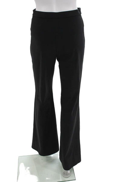 Theory Women Dress Pants Black Polyester Solid Classic Fall Size S