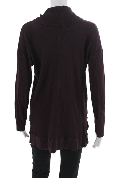 Splendid Women Pullover Turtleneck Sweater Purple Long Sleeve Size S