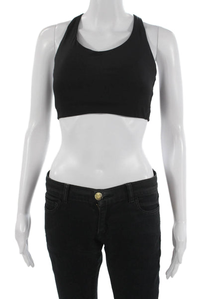 Lululemon Womens Cross Strap Back Sports Bra Black Size 34 DD