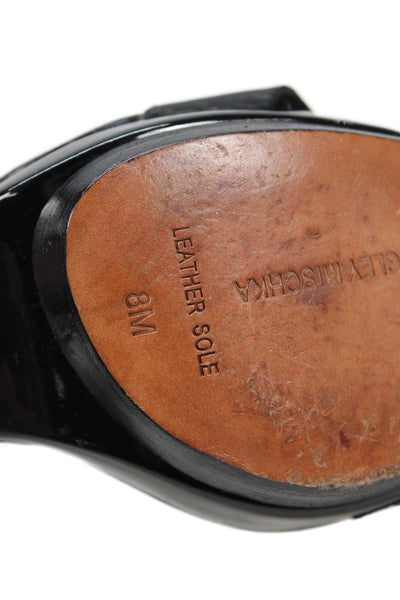 Mark & James by Badgley Mischka Womens Slingbacks Heels Black Size 8 Medium