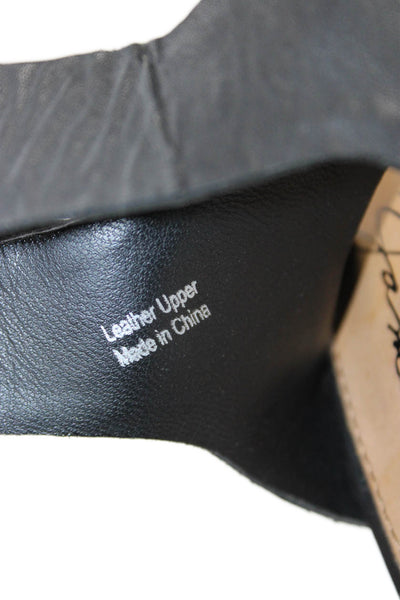 Mark & James by Badgley Mischka Womens Slingbacks Heels Black Size 8 Medium