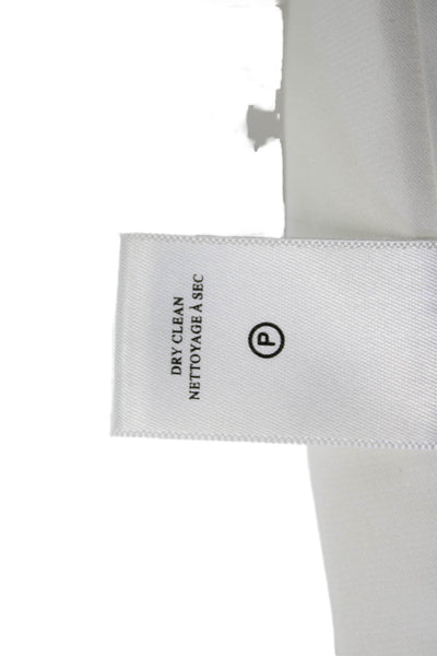 A.L.C. Womens Bodycon Sheath Dress White Square Neck Sleeveless Size 0