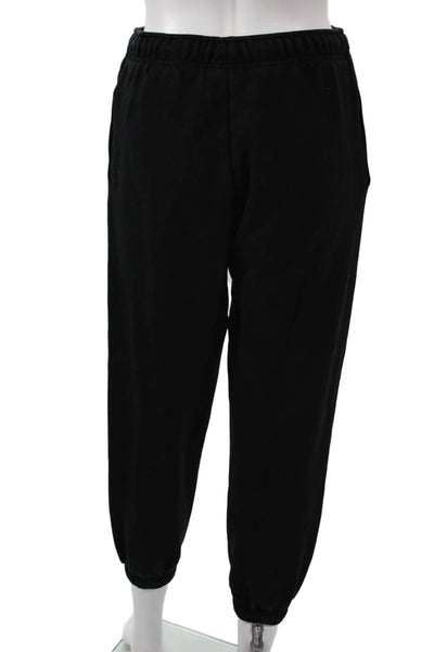 TNA Women Jogger Sweatpants Black 78% Cotton 22% Polyester Inseam 24 Size 2XS