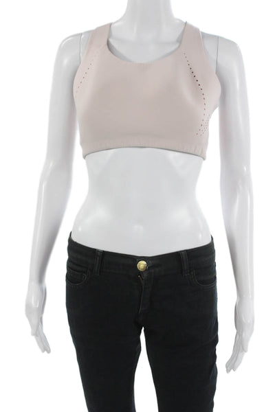 Lululemon Womens Cross Strap Back Sports Bra Pink Size 34 DD