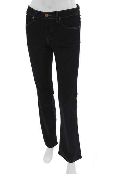 J Brand Women Bootcut Dark Blue Jeans Button Mid Rise Size 27
