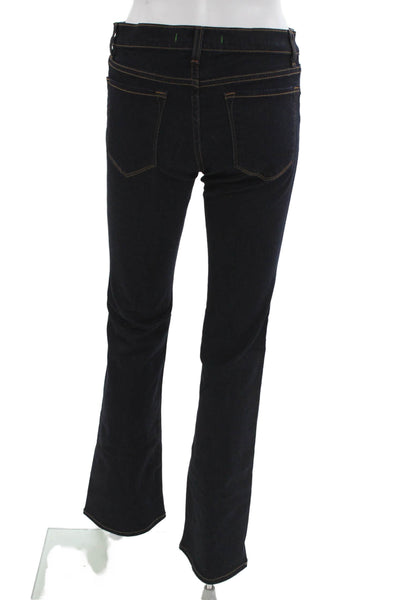 J Brand Women Bootcut Dark Blue Jeans Button Mid Rise Size 27