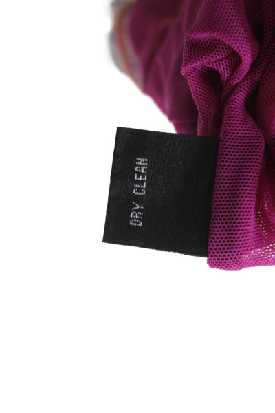 Nicole Miller Womens Bodycon Sheath Paisley Yellow Sleeveless Dress Size S