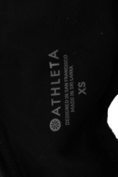 Athleta Womens Ankle Leggings Black Size XS