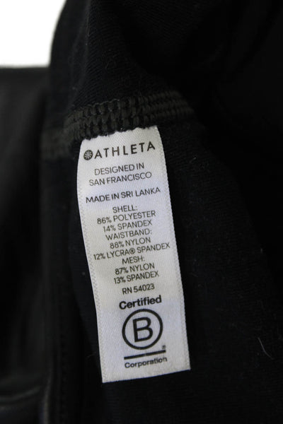 Athleta Womens Ankle Leggings Black Size XS