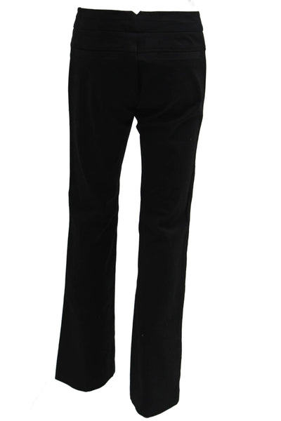 Ecru Womens Dress Pants Black Polyester 34 Inseam Size 0