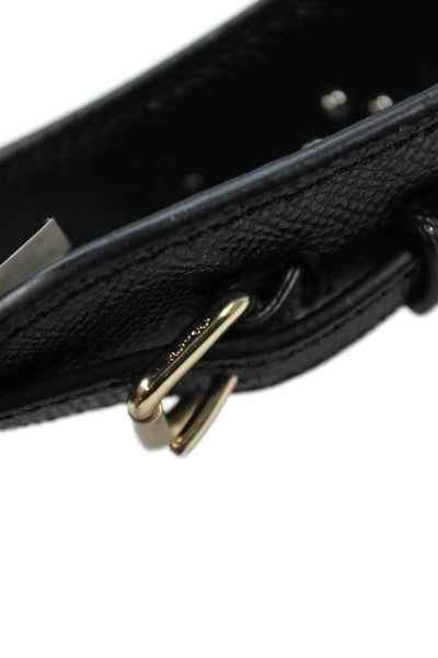 Coach Women's Leather Monogram Adjustable Brown Handbag Strap