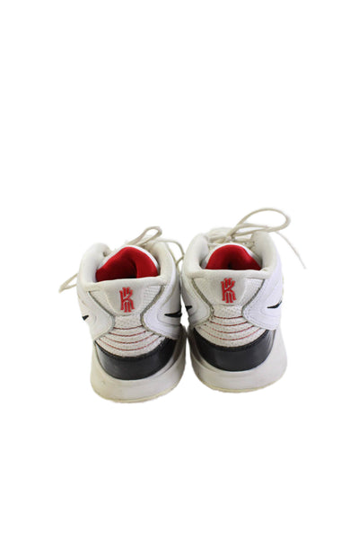 Nike Mens Lace Up Logo Kyrie Infinity Man Machine Sneakers White Black Size 11