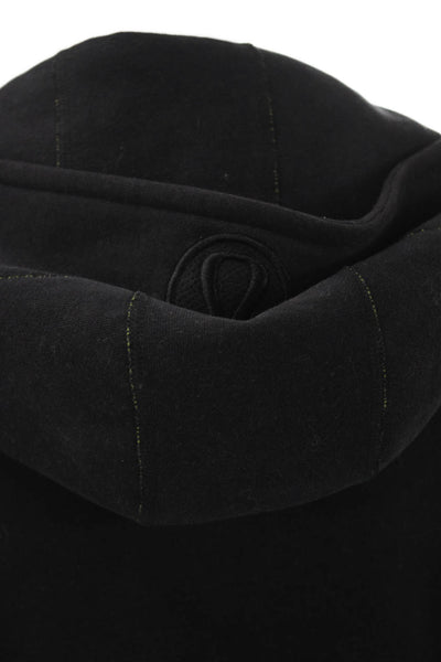 Lululemon Womens Full-zip Hoodie Black Nylon Long Sleeve Size 6