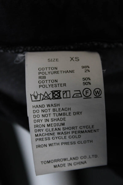 Tomorrow Land Men's Ankle Cropped Dark Gray Pants Size XS