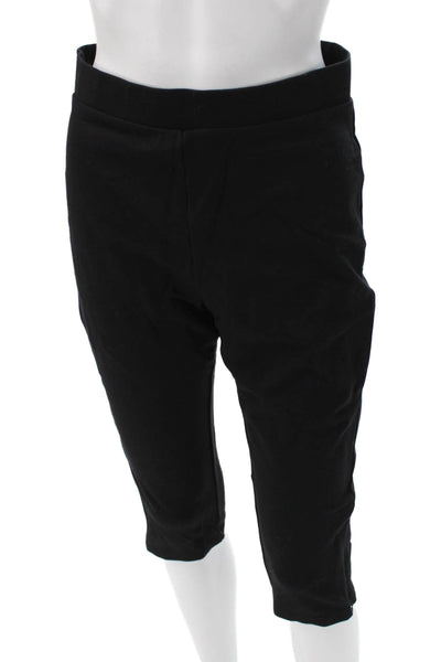 Stockholm Atelier & Other Stories Womens Capri Cropped Pants Black Size 10