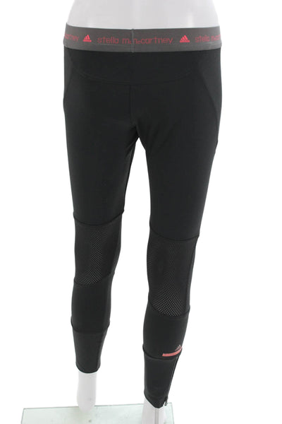 Adidas by Stella McCartney Womens Ankle Jogger Leggings Black Zip Size S
