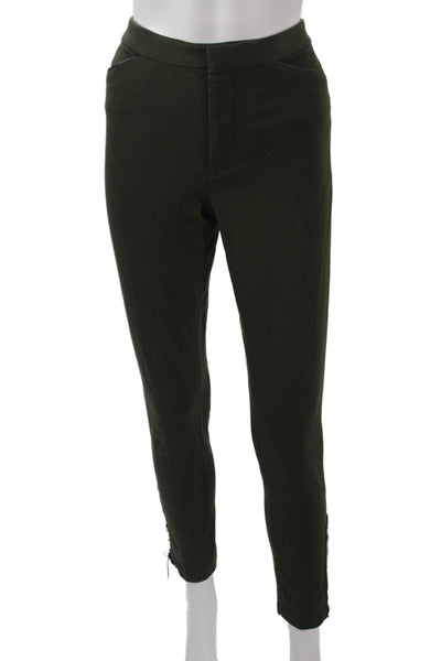 Ralph Lauren Womens Ankle Dress Pants Green Size M