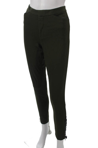 Ralph Lauren Womens Ankle Dress Pants Green Size M