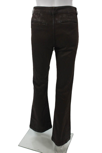 Lauren Ralph Lauren Womens Brown Chino Dress Pants Viscose Blend Size 4