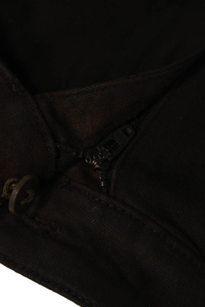Lauren Ralph Lauren Womens Brown Chino Dress Pants Viscose Blend Size 4