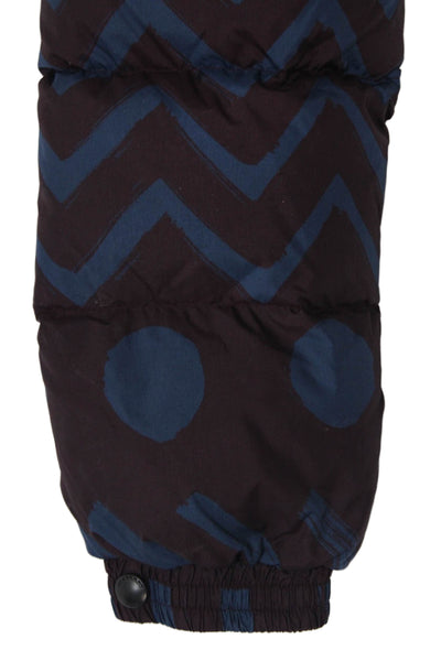 Burberry Brit Unisex Puffer Quilted Jacket Dark Blue High Neck Size S