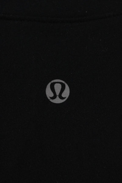 Lululemon Womens Black V Neck Sleeveless Basic Tank Nylon Size 8