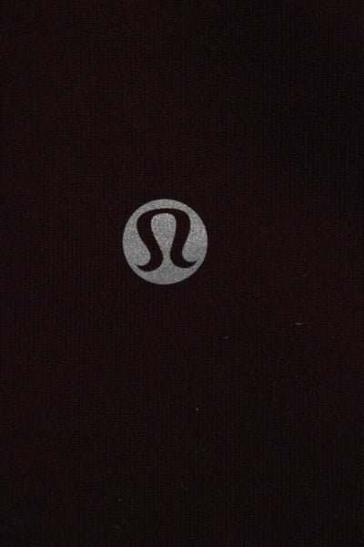 Lululemon Womens Brown Nylon Capri Pants Drawstring Inseam 20 Size 8