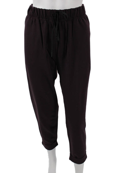 Lululemon Women Jogger Sweatpants Black Drawstring Size 8