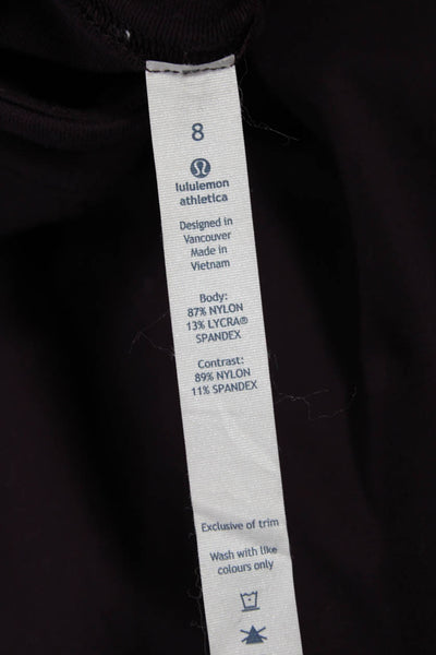 Lululemon Women Jogger Sweatpants Black Drawstring Size 8